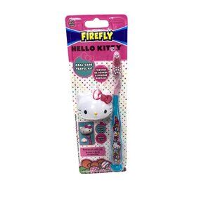 Firefly Hello Kitty Toothbrush Soft Bristles Wall Mountable Cute Design
